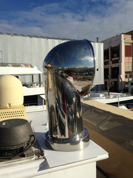 Carenado original de acero inoxidable